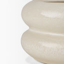 Twyla Short Cream Glazed Ring Pot - Default Title