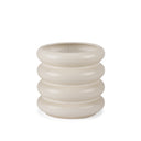 Twyla Tall Cream Glazed Ring Pot - Default Title