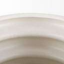 Twyla Tall Cream Glazed Floor Ceramic Vase - Default Title