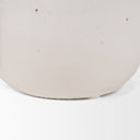 Urvi Short Off White Speckled Asymmetrical Ceramic Vase - Default Title