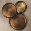 Eagan 200L x 200W x 18H Brass Aluminium Tray Medium - Default Title