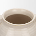 Tryna Large Beige w Matte Brown Ceramic Vase - Default Title