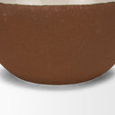 Tryna Large Beige w Matte Brown Ceramic Vase - Default Title