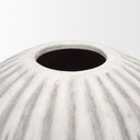 Ummi Small Off White w Gray Antiquing Ceramic Vase - Default Title