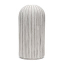 Ummi Tall Off White w Gray Antiquing Ceramic Vase - Default Title