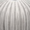 Ummi Tall Off White w Gray Antiquing Ceramic Vase - Default Title