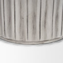 Ummi Tall Off White w Gray Antiquing Ceramic Vase - Default Title