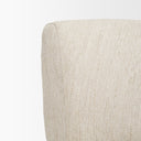Vyra Dark Brown Wood w Cream Fabric Accent Chair - Default Title
