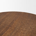 Waverly Round Light Brown Wood Scalloped Edged Trays - Default Title
