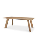 Welborn 84 Light Brown Wood Rectangular Dining Table - Default Title
