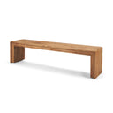Tahira Rectangular Recycled Wooden Bench - Default Title