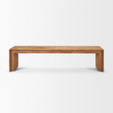 Tahira Rectangular Recycled Wooden Bench - Default Title