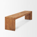 Tahira Rectangular Recycled Wooden Bench - Default Title