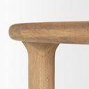 Soma 48 Light Brown Mango Wood Round Dining Table - Default Title