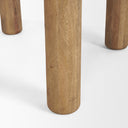 Soma 48 Light Brown Mango Wood Round Dining Table - Default Title