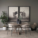 Jennings 60 Light Brown Wood Dining Table - Default Title