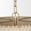 Tosha 1-Light Tapered Cotton Rope Drum Pendant - Default Title