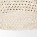 Tosha 1-Light Tapered Cotton Rope Drum Pendant - Default Title
