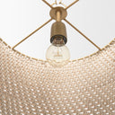 Tosha 1-Light Tapered Cotton Rope Drum Pendant - Default Title