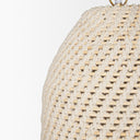 Tosha 1-Light Cotton Rope Bell Pendant - Default Title