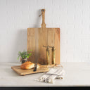 Khana Natural Solid Wood Square Serving Boards - Default Title