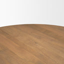 Swanson 60 Light Brown Wood Round Pedestal Dining Table - Default Title