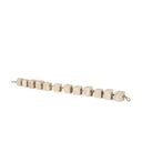 Mala Beige Paper Mache Cube Garland - Default Title