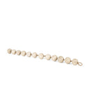 Varamala Beige Paper Mache Sphere Garland - Default Title