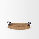 Wheaton Light Brown Wood w Natural Jute Serving Trays - Default Title