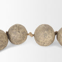 Varamala Dark Beige Paper Mache Sphere Garland - Default Title