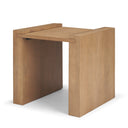 Wesson Light Brown Wood Accent Table - Default Title