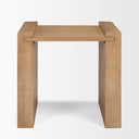 Wesson Light Brown Wood Accent Table - Default Title