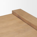 Wesson Light Brown Wood Accent Table - Default Title