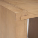 Wesson Light Brown Wood Accent Table - Default Title