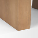 Wesson Light Brown Wood Accent Table - Default Title