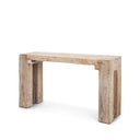 McArthur Whitewash Reclaimed Wood Console Table - Default Title