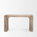 McArthur Whitewash Reclaimed Wood Console Table - Default Title