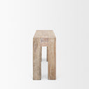 McArthur Whitewash Reclaimed Wood Console Table - Default Title