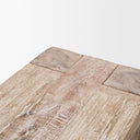 McArthur Whitewash Reclaimed Wood Console Table - Default Title