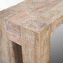 McArthur Whitewash Reclaimed Wood Console Table - Default Title