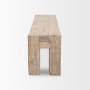 McArthur Whitewash Reclaimed Wood Bench - Default Title