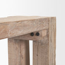 McArthur Whitewash Reclaimed Wood Bench - Default Title
