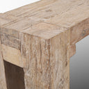 McArthur Whitewash Reclaimed Wood Bench - Default Title