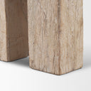 McArthur Whitewash Reclaimed Wood Bench - Default Title
