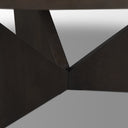 Tarro Brown Wood w Triangle Legs Coffee Table - Default Title