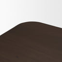 Welborn 84 Dark Brown Wood Rectangular Dining Table - Default Title