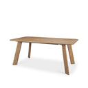 Welborn 72 Light Brown Wood Rectangular Dining Table - Default Title