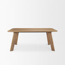 Welborn 72 Light Brown Wood Rectangular Dining Table - Default Title