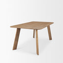 Welborn 72 Light Brown Wood Rectangular Dining Table - Default Title