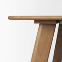 Welborn 72 Light Brown Wood Rectangular Dining Table - Default Title